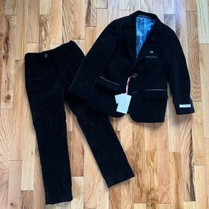 Isaac Mizrahi Velvet Suit for Boys